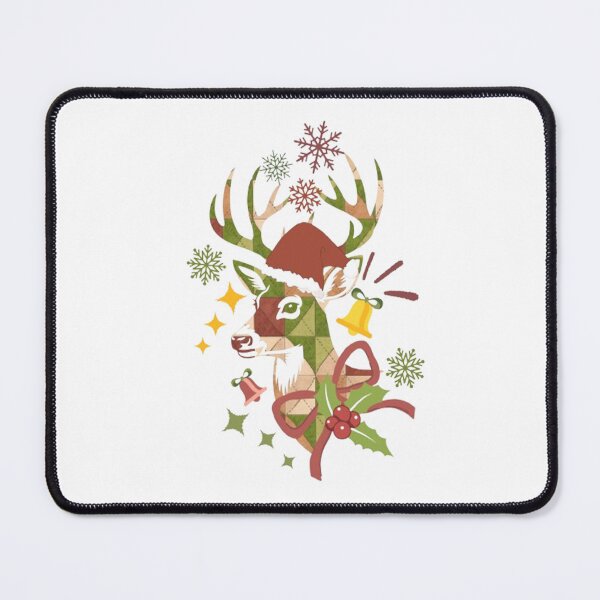 Item preview, Christmas Colorful Geometric Deer designed and sold by CDPrintsDesigns.