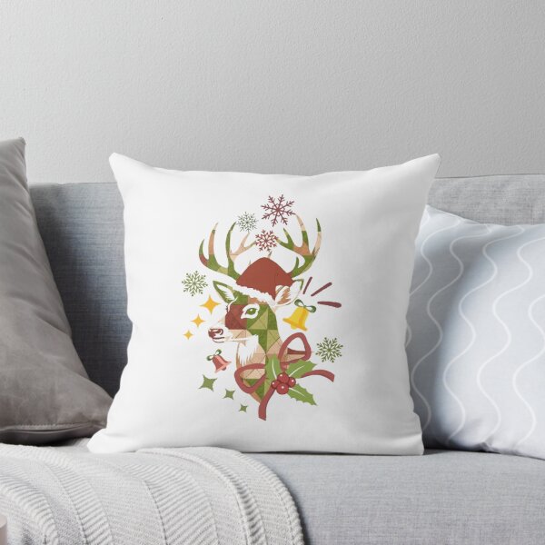 Item preview, Christmas Colorful Geometric Deer designed and sold by CamilasPrints.