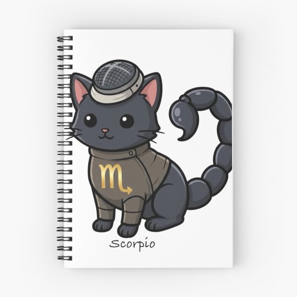 Item preview, ♏ Scorpio - The Martial Arts Cat designed and sold by ToieStore.