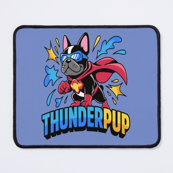 Item preview, superhero dog - funny dog - cute dog - dog lover - dog art - comic dog - heroic dog - super pup - cartoon dog - funny superhero - dog t shirt - dog gift - kids dog design - puppy hero designed and sold by JansenGS.