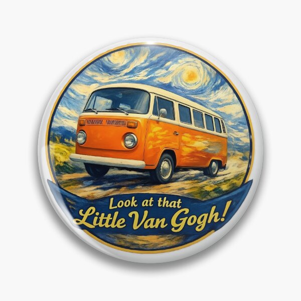Item preview, Starry Night Van Gogh Little Mini Van designed and sold by SnarkyPizzaGuy.