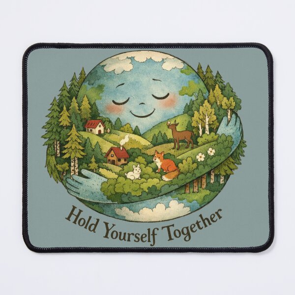 Item preview, Earth hugging itself with forests designed and sold by BoringClothes .