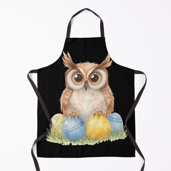 Item preview, Easter owl - stickers designed and sold by SkyTrailKin.