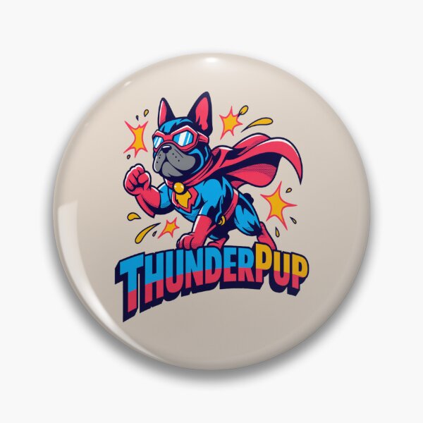 Item preview, superhero dog - playful dog - comic book dog - pet lover gift - cute puppy - animal superhero - dog sticker - dog hoodie - adorable dog - funny puppy - superhero pup designed and sold by JansenGS.