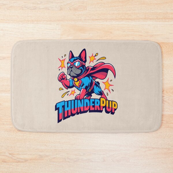 Item preview, superhero dog - playful dog - comic book dog - pet lover gift - cute puppy - animal superhero - dog sticker - dog hoodie - adorable dog - funny puppy - superhero pup designed and sold by JansenGS.