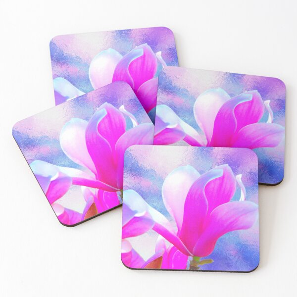 Item preview, Magnolia Against Colorful Backdrop designed and sold by BostonArcImage.