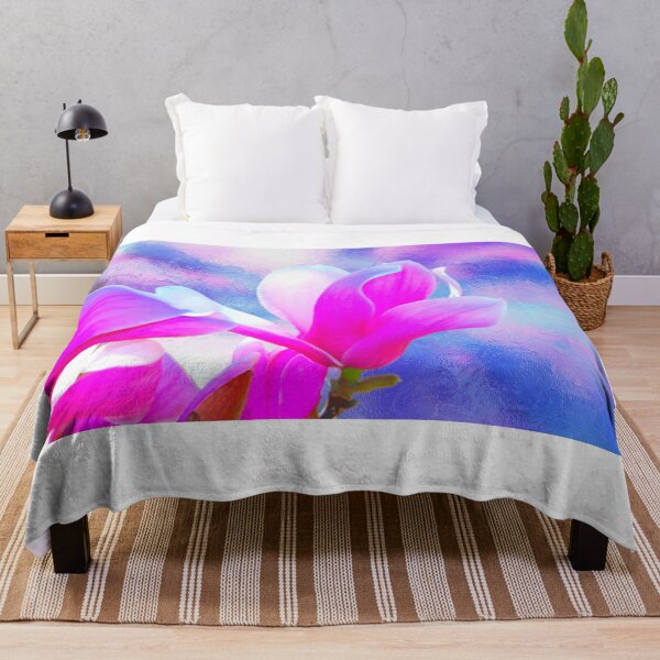 Item preview, Magnolia Against Colorful Backdrop designed and sold by BostonArcImage.