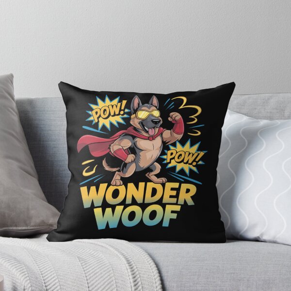 Item preview, superhero dog - funny dog - cute dog - dog lover - dog art - comic dog - heroic dog - super pup - cartoon dog - funny superhero - dog t shirt - dog gift - kids dog design - puppy hero designed and sold by JansenGS.