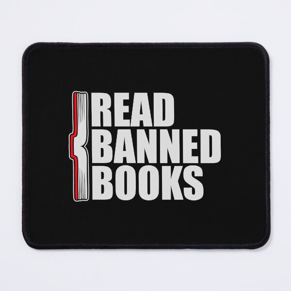 Item preview, Read Banned Books Funny Bold Free Speech Quote Logo designed and sold by shirt-o-mat.