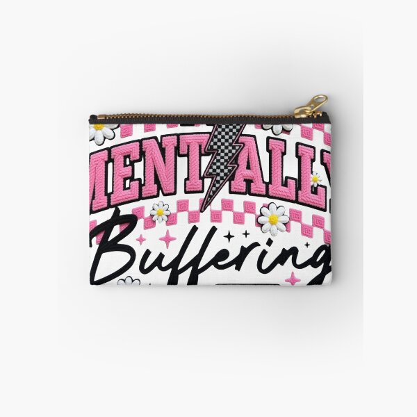 Item preview, Please Hold, I'm Mentally Buffering clipart designed and sold by Prickly Pear Printables & More.