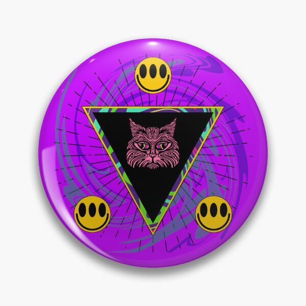 Item preview, Psychedelic - Interdimensional Meowster designed and sold by Pandemonium Art & Design.