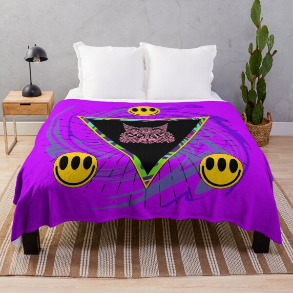 Item preview, Psychedelic - Interdimensional Meowster designed and sold by Pandemonium Art & Design.