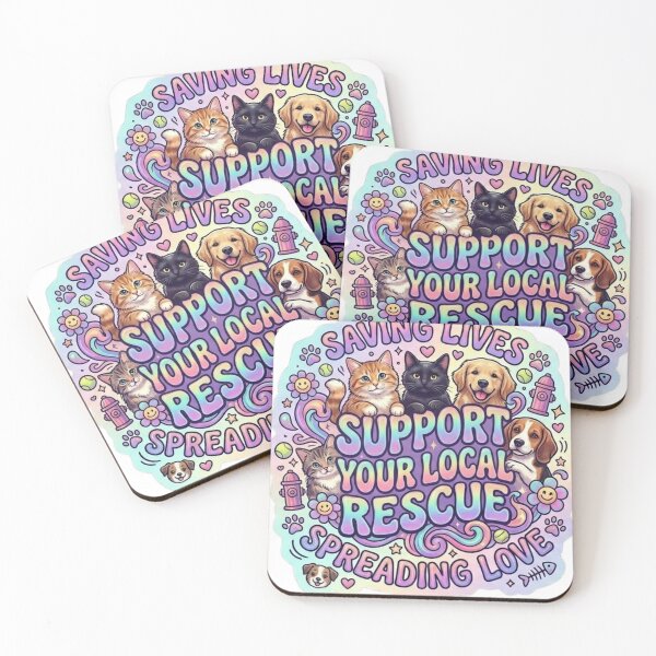 Item preview, support your local rescue designed and sold by taylortails.