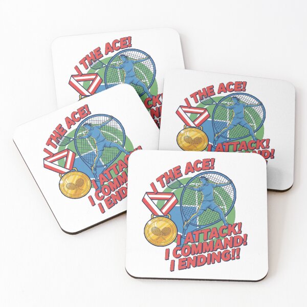 Item preview, Tennis Sport Motivational "I THE ACE! I ATTACK!I COMMAND!I ENDING!!" designed and sold by Giulivo Store Graphic.