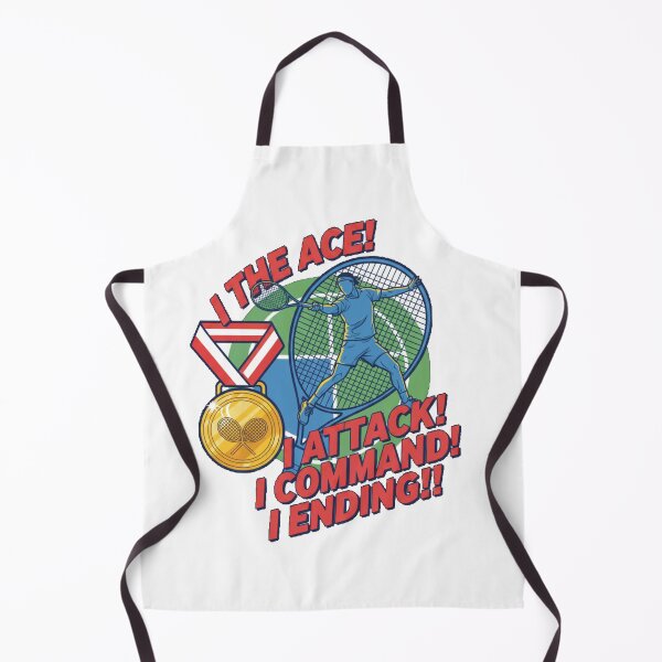 Item preview, Tennis Sport Motivational "I THE ACE! I ATTACK!I COMMAND!I ENDING!!" designed and sold by Giulivo Store Graphic.