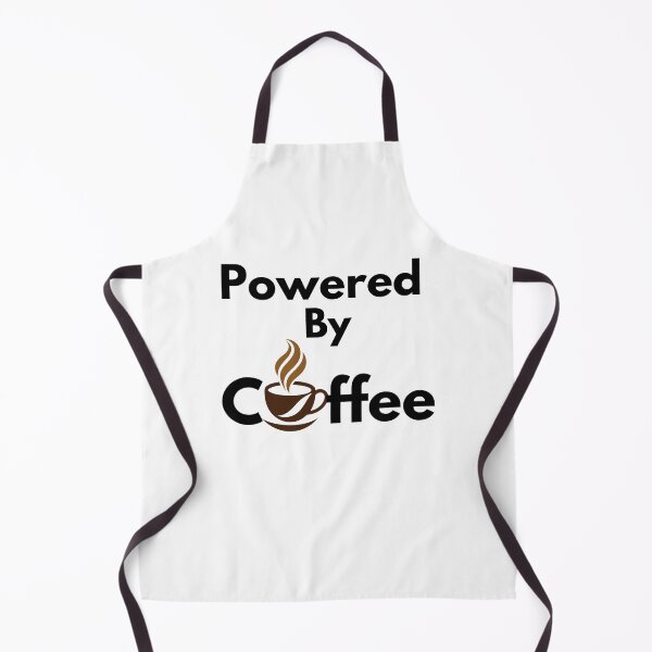 Item preview, Powered By Coffee Quote for Caffeine Addicts designed and sold by JoyC Design Hub.