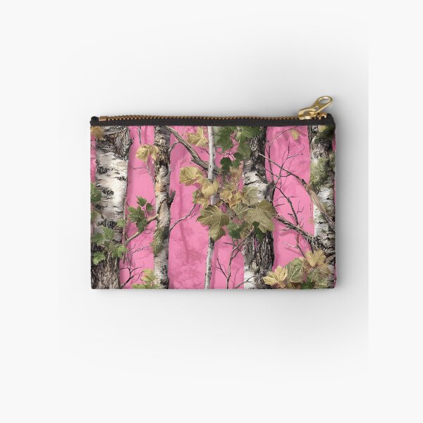 Item preview, Mossy Birch Woods on Pink Background Camo Realtree Pattern` designed and sold by meganohm.