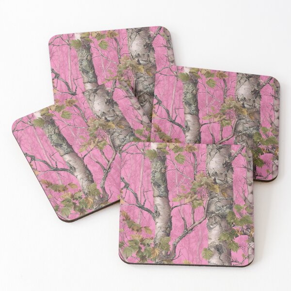 Item preview, Autumn Birch Leaves Pink Forest Pattern Camo Realtree Camouflage Mossy Oak designed and sold by meganohm.