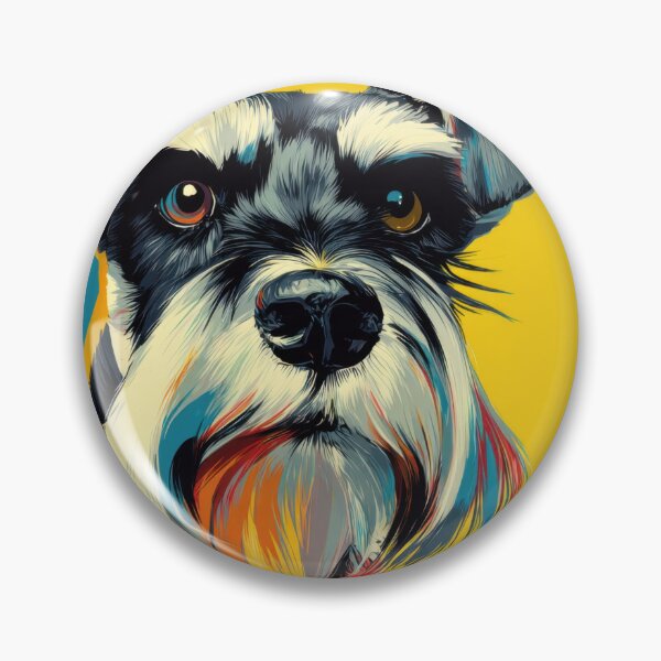 Item preview, Schnauzer on a bright background designed and sold by anytka.
