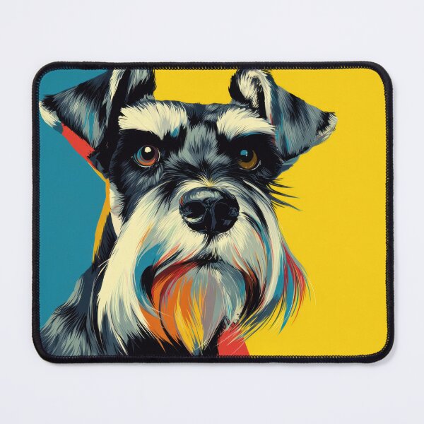 Item preview, Schnauzer on a bright background designed and sold by anytka.