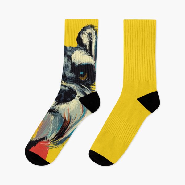 Item preview, Schnauzer on a bright background designed and sold by anytka.