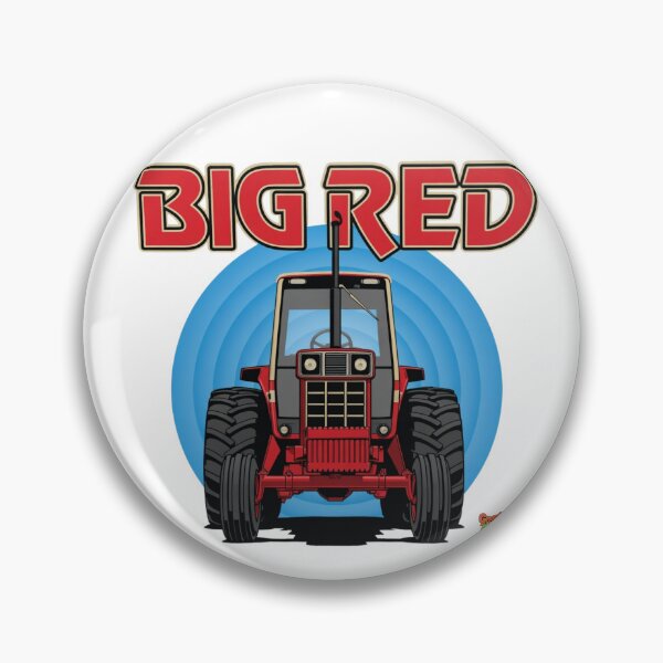 Item preview, Big Red Tractor designed and sold by GnarlyNeon.