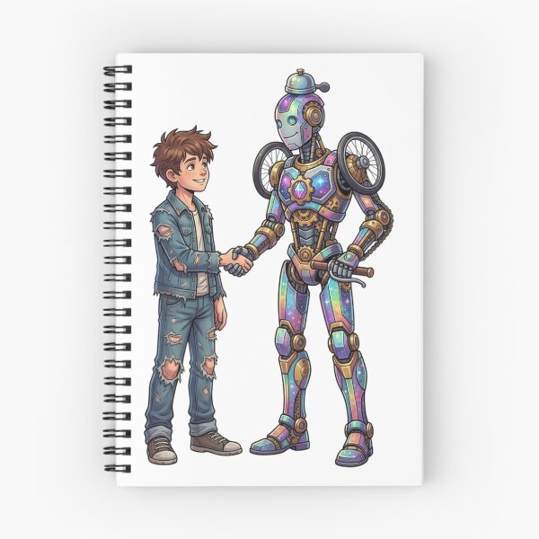 Item preview, Robot Friend designed and sold by PP&RAINBOW SHOP.
