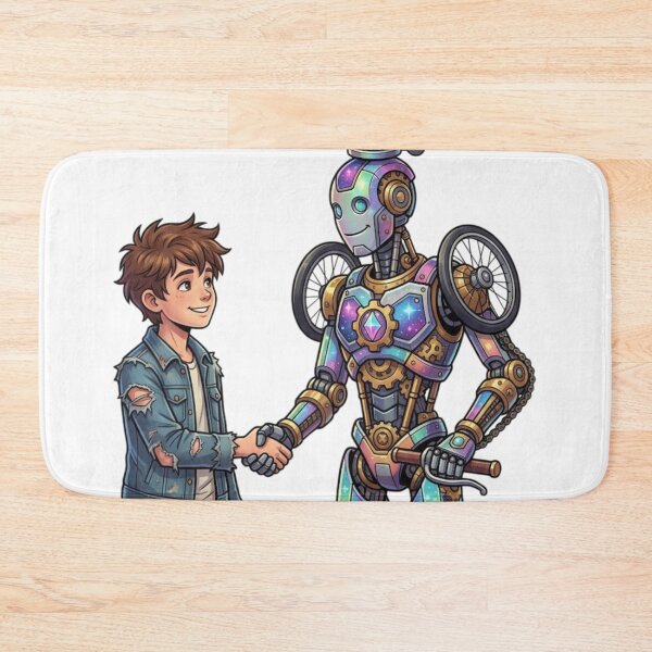 Item preview, Robot Friend designed and sold by PP&RAINBOW SHOP.