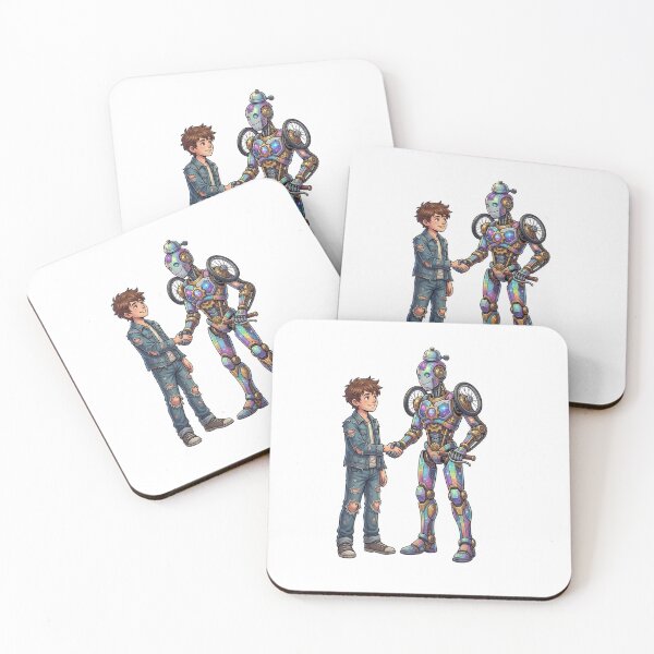 Item preview, Robot Friend designed and sold by PP&RAINBOW SHOP.