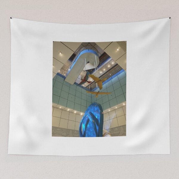 Item preview, Blue Flip Flop and Ceiling designed and sold by GloriaGranat.