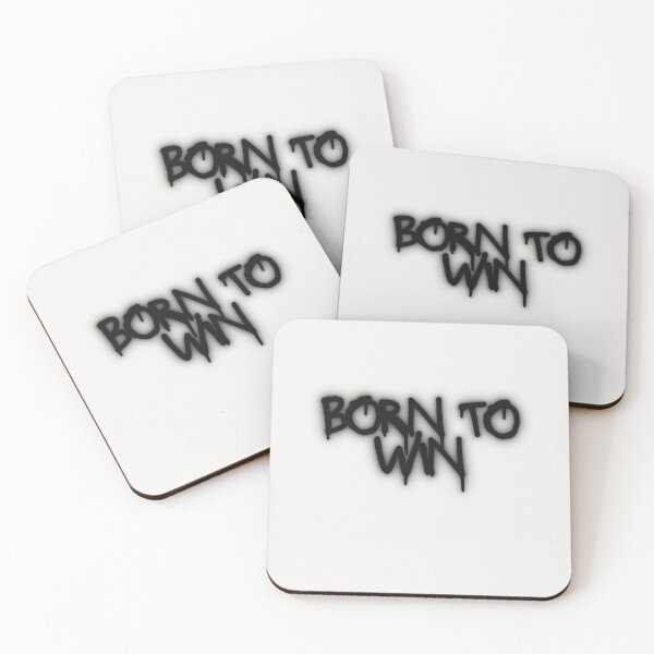 Item preview, Born To Win Graffiti Drip Typography Motivational Street Art Design designed and sold by Timoniemma.