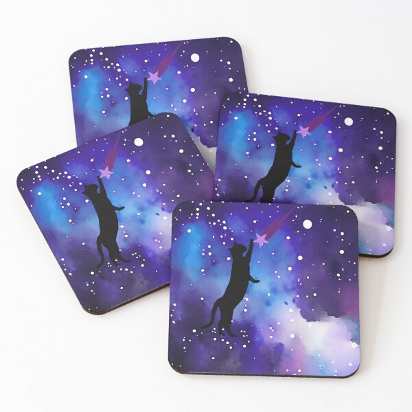Item preview, Cat touching a star designed and sold by Lougud.