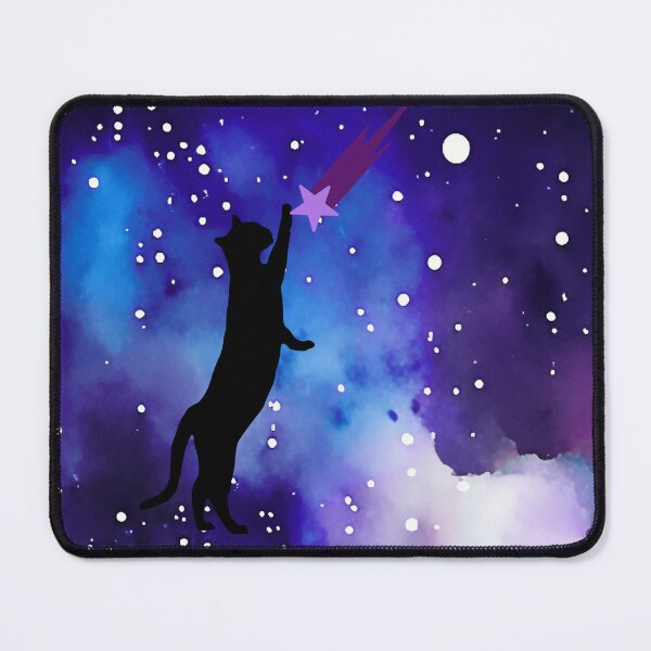 Item preview, Cat touching a star designed and sold by Lougud.
