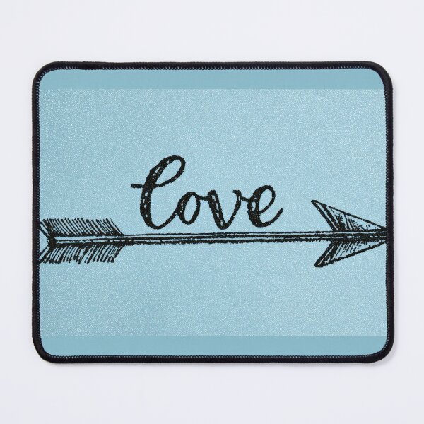 Item preview, Love arrow design on blue background designed and sold by anytka.