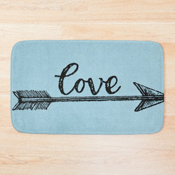 Item preview, Love arrow design on blue background designed and sold by anytka.