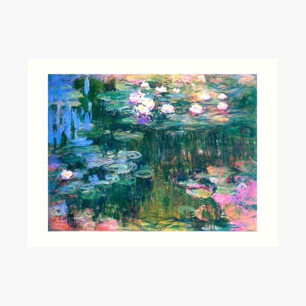 Water Lilies monet Art Print