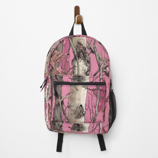 Item preview, Birch Woodland Pattern with Pink Contrast Camouflage Realtree designed and sold by meganohm.