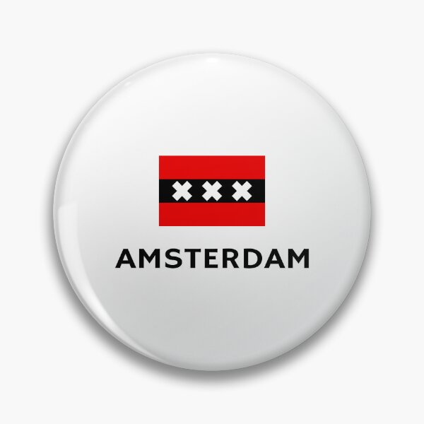 Item preview, Flag Of Amsterdam designed and sold by Inspirationmotivation.