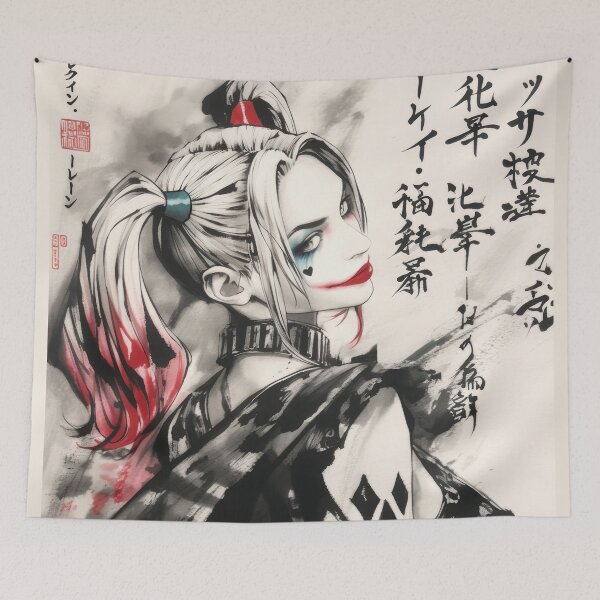 Item preview, Harley Sumi-e  designed and sold by AnimeArsenalPrints.
