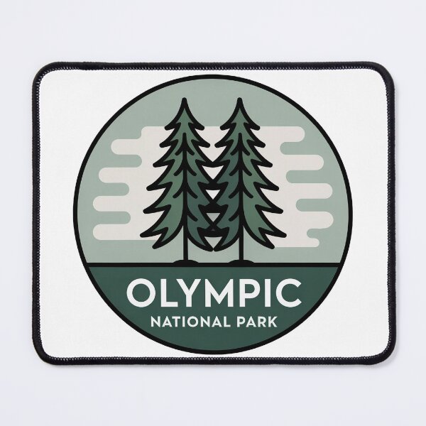 Item preview, Olympic National Park Washington Evergreen Forest Travel Nature Design designed and sold by pod24.