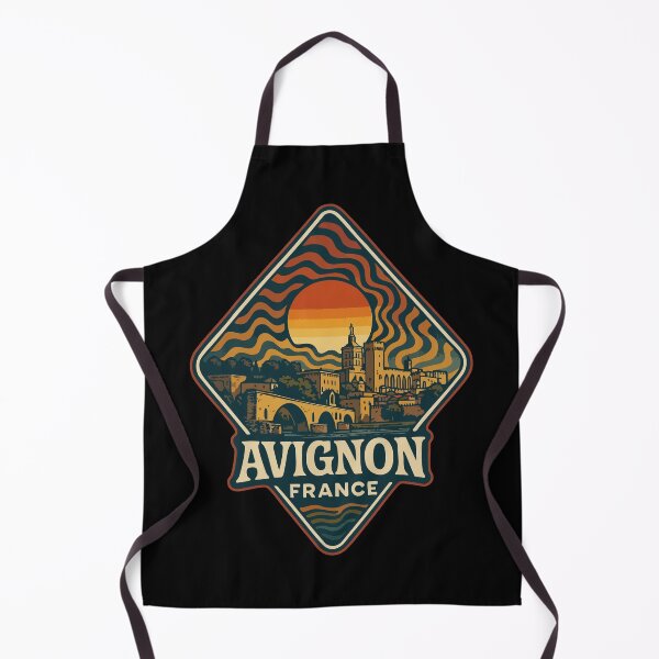 Item preview, Avignon France Trippy Art Travel designed and sold by TomFrontierArt.