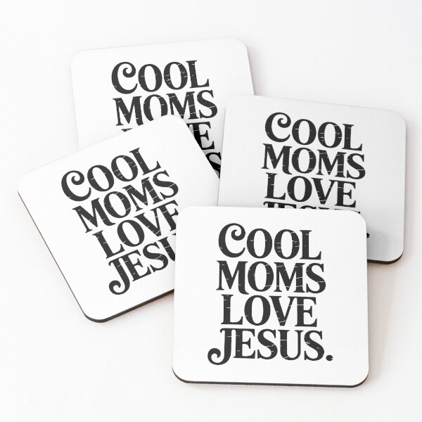 Item preview, Cool Moms Love Jesus. designed and sold by jkrphoto.