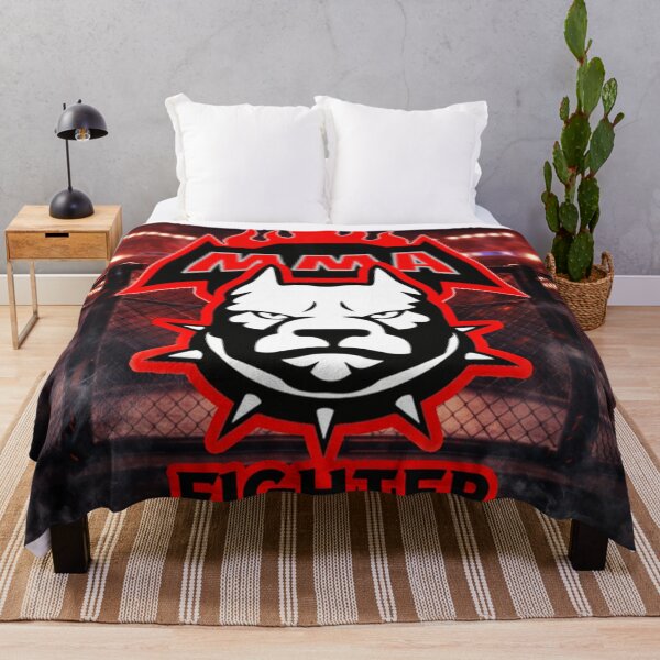 Item preview, MMA Fighter Dog Face Fight Spirit designed and sold by Fei Long Design Hub.