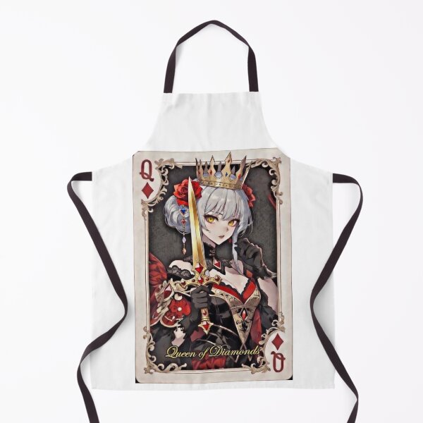 Item preview, Queen of Diamonds card designed and sold by BoopsShop.