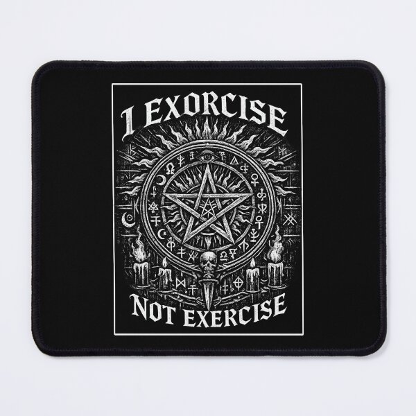 Item preview, I Exorcise Not Exercise designed and sold by SidTastic .