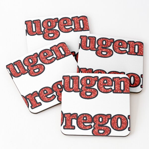 Item preview, Eugene Oregon City Name With Red Rhinestone designed and sold by TheIconSmith.