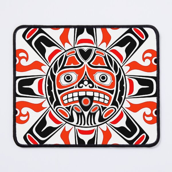 Item preview, Haida sun Tlingit tribal art cultural heritage designed and sold by ramwebroom.