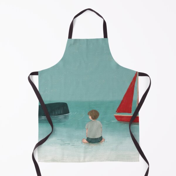 Item preview, Boy sees whale and boat designed and sold by anytka.