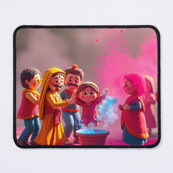 Item preview, Holi Jumping Kids Sticker designed and sold by Teewave-Ashish.