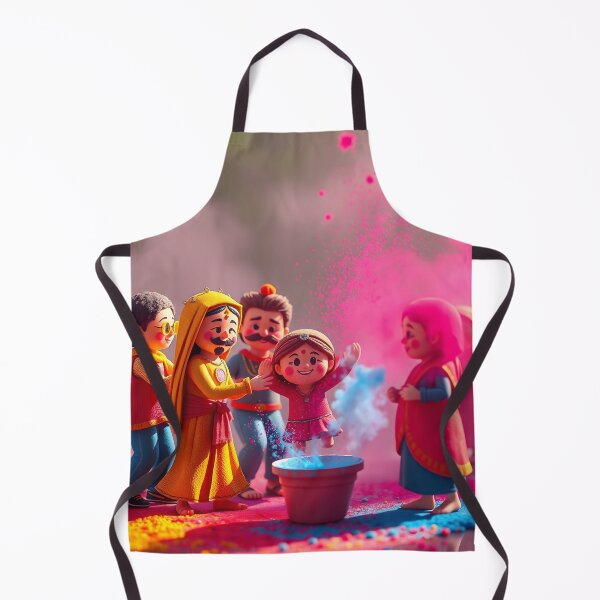 Item preview, Holi Jumping Kids Sticker designed and sold by Teewave-Ashish.